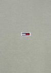 Tommy Jeans Flag Patch Crew Neck Sweatshirt, Faded Willow