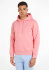 Tommy Jeans Flag Logo Hoodie, Tickled Pink
