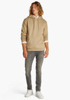 Tommy Jeans Flag Hoodie, Relic Tan