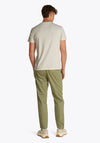 Tommy Jeans Linear Chest Logo T-Shirt, Beige Heather