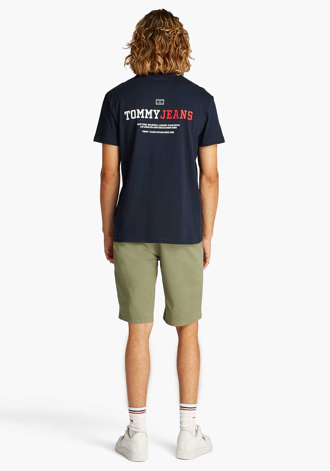 Tommy Jeans DNA Graphic T-Shirt, Dark Night Navy