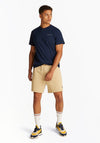 Tommy Jeans Linear Chest Logo T-Shirt, Dark Night Navy