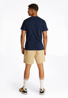 Tommy Jeans Linear Chest Logo T-Shirt, Dark Night Navy