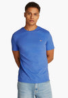 Tommy Jeans Jasper Heathered Extra Slim T-Shirt, Tempo Blue