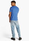 Tommy Jeans Jasper Heathered Extra Slim T-Shirt, Tempo Blue