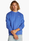 Tommy Jeans Flag Logo Sweatshirt, Tempo Blue