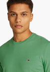 Tommy Jeans Jasper Heathered Extra Slim T-Shirt, Coastal Green