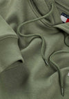 Tommy Jeans Flag Hoodie, Aruba Green