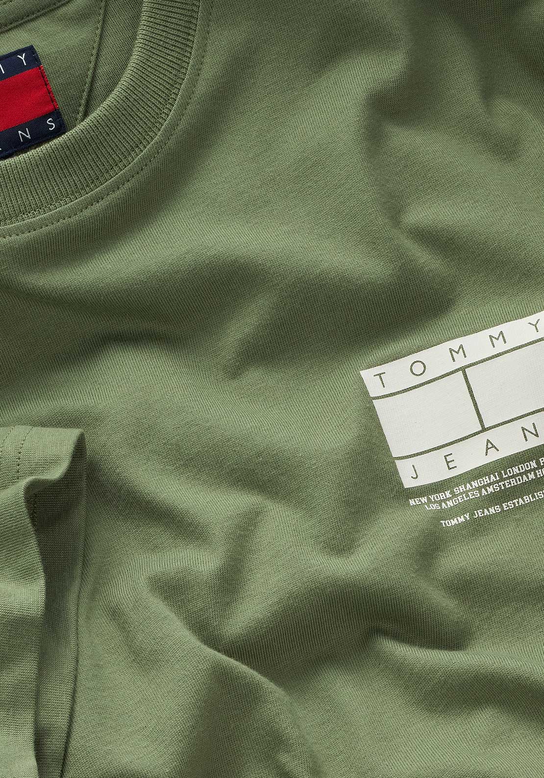 Tommy Jeans Graphic T-Shirt, Aruba Green
