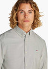 Tommy Jeans Oxford Shirt, Aruba Green