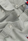 Tommy Jeans Oxford Shirt, Aruba Green