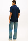 Tommy Jeans Essential Polo Shirt, Dark Night Navy