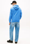 Tommy Jeans Flag Hoodie, Blue Twilight