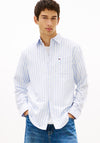 Tommy Jeans Stripe Oxford Shirt, Blue