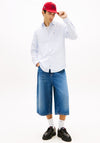 Tommy Jeans Stripe Oxford Shirt, Blue