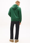 Tommy Jeans Flag Hoodie, Pine Green