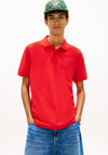 Tommy Jeans Essential Polo Shirt, Rapid Red