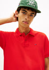 Tommy Jeans Essential Polo Shirt, Rapid Red