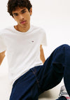 Tommy Jeans Flag Logo T-Shirt, White