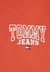 Tommy Jeans Graphic Sweatshirt, Burnt Vermillion