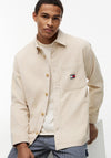 Tommy Jeans Brick Corduroy Overshirt, Classic Beige