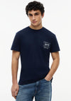 Tommy Jeans Flag Graphic T-Shirt, Navy