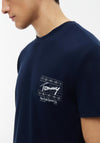 Tommy Jeans Flag Graphic T-Shirt, Navy