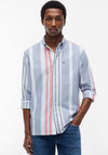 Tommy Jeans Fun Stripe Oxford Shirt, Blue Iris