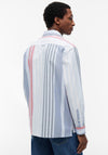 Tommy Jeans Fun Stripe Oxford Shirt, Blue Iris