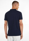 Tommy Jeans Flag Patch Polo Shirt, Dark Night Navy