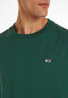 Tommy Jeans Classic Flag Patch T-Shirt, Court Green