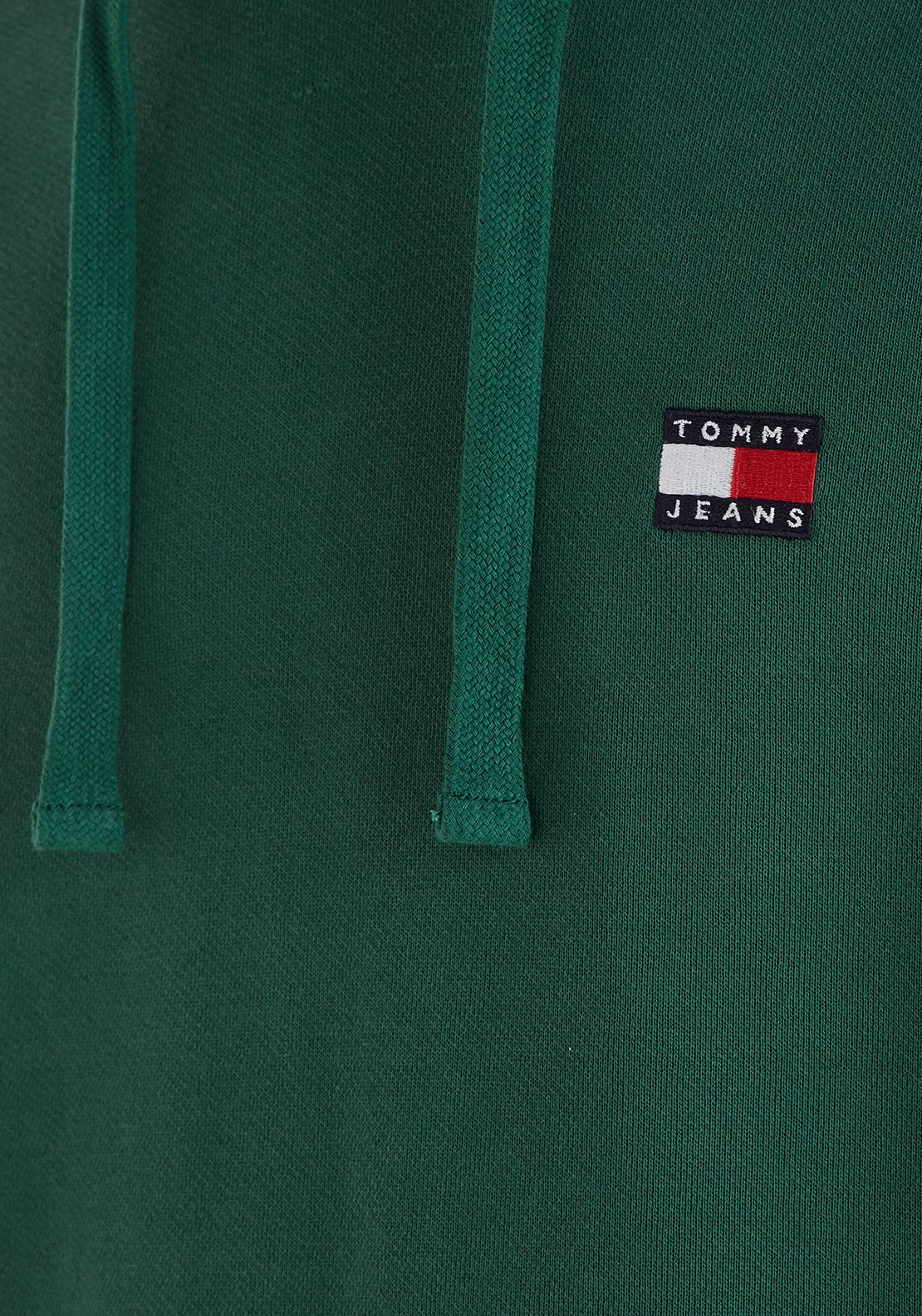 Tommy Jeans Badge Hoodie, Court Green