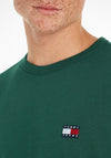 Tommy Jeans Badge T-Shirt, Court Green