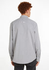 Tommy Jeans Brushed Grindle Shirt, Silver Grey Heather