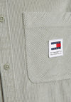 Tommy Jeans Chunky Corduroy Shirt, Faded Willow