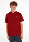Tommy Jeans Classic Flag Patch T-Shirt, Magma Red