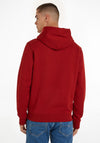 Tommy Jeans Badge Hoodie, Magma Red