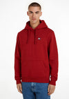 Tommy Jeans Badge Hoodie, Magma Red