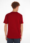 Tommy Jeans Badge T-Shirt, Magma Red