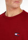 Tommy Jeans Badge T-Shirt, Magma Red