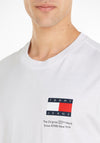Tommy Jeans Essential Flag T-Shirt, White