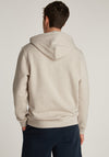 Tommy Jeans Badge Logo Hoodie, Oat Marl Heather