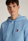 Tommy Jeans Badge Logo Hoodie, Colorado Blue