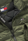 Tommy Jeans Lightweight Water Repellent Down Jacket, Fatigue Green