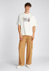 Tommy Jeans Camping Graphic T-Shirt, Off Pearl