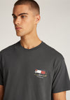 Tommy Jeans Novelty Back Graphic T-Shirt, Washed Black