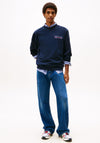 Tommy Jeans 1985 DNA Crew Neck Sweatshirt, Dark Night Navy