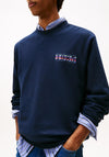 Tommy Jeans 1985 DNA Crew Neck Sweatshirt, Dark Night Navy