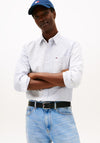 Tommy Jeans Oxford Fun Contrast Stripe Shirt, Blue Multi