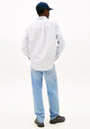 Tommy Jeans Oxford Fun Contrast Stripe Shirt, Blue Multi